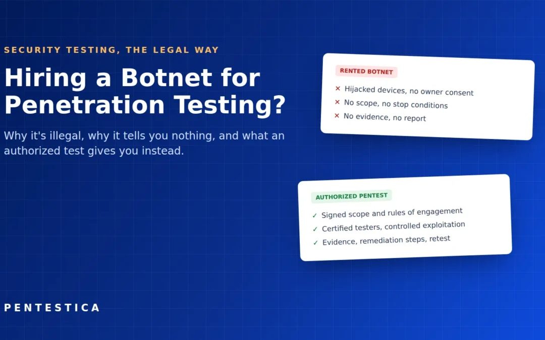 Can You Hire a Dark-Web Botnet for Penetration Testing? Why It’s Illegal and What to Do Instead